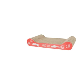 Trixie Placa de rascar Wild Cat Naranja para gatos 41x7x24cm