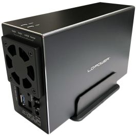 LC-Power LC-35U3-RAID-2 Caja de disco duro HDD externa 3.5" SATA USB 3.2 Gen 1 (3.1 Gen 1) Negro