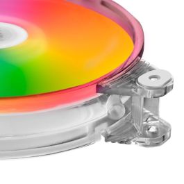 Mars Gaming Ventilador MFD 12cm RGB Chroma Silencioso con Iluminación Dual