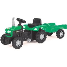 Tractor de pedales con remolque - Buddy Toys - BPT 1013 Precio: 93.49999967. SKU: B18AJDSCLH