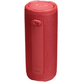 JBL Grip/255692 Altavoz Bluetooth Portátil 16W IP68 Rojo, Luz Ambiental, 14 Horas de Reproducción