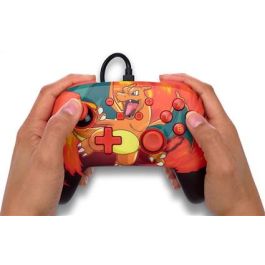 Mando Gaming Powera CHARIZARD Rojo Nintendo Switch