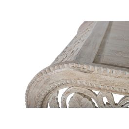 Giner y Colomer Mesa Centro Madera de Mango Blanco Decapé 20 cm