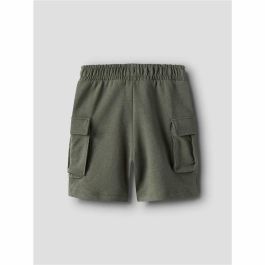 Pantalón corto Name It Nkmollie Cargo Noos Oliva Infantil Hombre