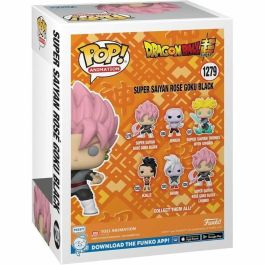 FUNKO Figura POP Dragon Ball Super Super Saiyan Rose Goku Black Exclusiva Vinilo 9cm