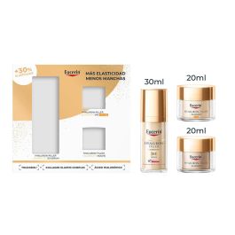 Eucerin Hyaluron Filler + Elasticity Sérum Estuche 3 pz (Sérum 30ml + Crema Día 20ml + Crema Noche 20ml) Reduce Manchas, Suaviza Arrugas y Mejora Firmeza