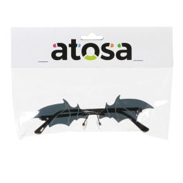 Gafas Murciélago Vampiro Bruja Negro Halloween 2025