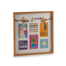 Portafoto Cuadro Multiple Borlas Cuadrad Giftdecor 40.5x3x40.5 cm (6 Unidades) Precio: 53.49999996. SKU: B1J6W2XVY4