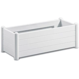 Stefanplast RECT. blanco Bandeja Flores Rectangular Madera Blanca 100x43xH35cm 80L Precio: 78.49999993. SKU: B1ENLM52Q3