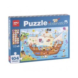Puzle Educativo Apli Kids 104 Piezas Observation Barco Pirata Precio: 14.49999991. SKU: B1KANYZ2XE