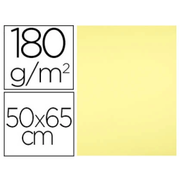 Liderpapel Cartulina 50x65 cm 180 gr Amarillo Medio para Dibujo y Manualidades Precio: 33.4999995. SKU: B1H5HJCPKH