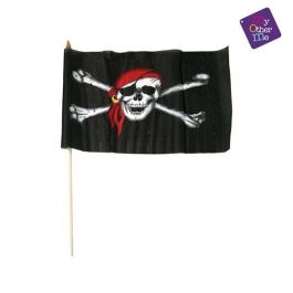 My Other Me Bandera Pirata Pequeña 46 x 32 cm Multicolor, Edad recomendada 3+ años