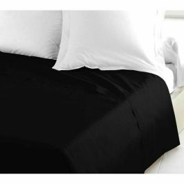 LOVELY HOME Sábana plana 100% algodón 180x290 cm negro Precio: 22.49999961. SKU: B16CT73T7J