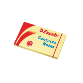 Esselte Bloc de notas adhesivas quita y pon 75x125 mm, Amarillo, 100 hojas Precio: 2.42. SKU: B1GSDJXK23