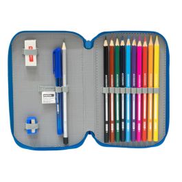 Plumier Doble R. C. Deportivo de La Coruña Azul Blanco 12.5 x 19.5 x 4 cm Plumier Doble R. C. Deportivo de La Coruña Azul Blanco 12.5 x 19.5 x 4 cm