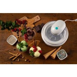 Ariete 643/01 Heladera Eléctrica Party Time Azul 1.5L para Hacer Helados Caseros