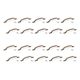 Emuca Lote de 20 tiradores para mueble Nairobi, L139mm, intereje 96mm, Zamak, Bronce Emuca Lote de 20 tiradores para mueble Nairobi, L139mm, intereje 96mm, Zamak, Bronce Precio: 27.98999951. SKU: B13AT9WJVN