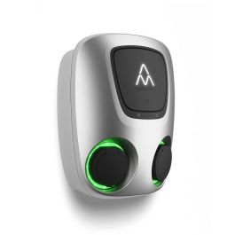 Charge Amps Aura 2x22 kW 3P 32A Type2 4G/Wifi/Lan OCPP RCD Estación de Carga para Vehículos Eléctricos