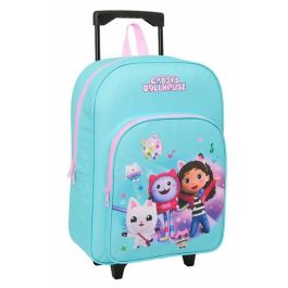 Gabby's Dollhouse Mochila Grande con Ruedas 32x42x14cm - Ideal para Niños +3 Años Precio: 24.89000008. SKU: B19B6H2R64
