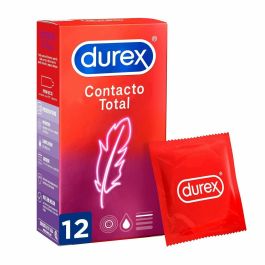 Durex Sensitivo Contacto Total Preservativos Súper Finos Ajuste Sensi-Fit, Lubricados y Transparentes 12 Unidades Durex Sensitivo Contacto Total Preservativos Súper Finos Ajuste Sensi-Fit, Lubricados y Transparentes 12 Unidades