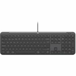 Logitech Signature Slim MK620 Teclado + Ratón Combo Inalámbrico USB-C Silencioso QWERTY Español Grafito para PC/Mac