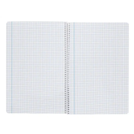 Liderpapel Smart Cuaderno espiral A4 tapa blanda 80 hojas 75gr cuadro 3 mm colores surtidos