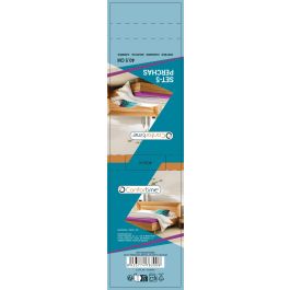 Set de 5 perchas de metal plastificado 40.5 cm - Confortime por Inde (24 Unidades)
