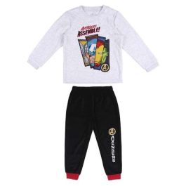 Cerdá Pijama Largo Velour Cotton Avengers Talla 6 Años