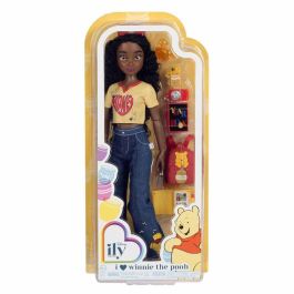 JAKKS PACIFIC Muñeca Fashion Doll Winnie the Pooh Disney ily 4Ever 25cm con 13 puntos de articulación, pelo enraizado, bolso, botella y bolsa Precio: 21.6900002. SKU: B1JJJXYEW9
