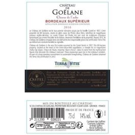 Château de Goëlane 2016 Bordeaux Supérieur - Vino tinto de Burdeos