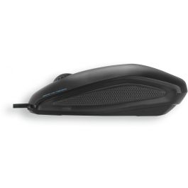 Cherry Ratón USB Óptico 1000 DPI, Diseño para Diestros y Zurdos, GENTIX
