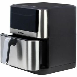 Jocca 2193 Freidora sin Aceite de Gran Capacidad 8 Litros, Potencia 1800W, Acero Inoxidable. Medidas: 30.3x38.3x35.1 cm