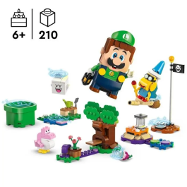 LEGO 71440 Super Mario Abenteuer mit dem interaktiven LEGO Luigi, Juego de construcción