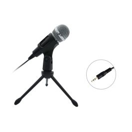 EQUIP MICROFONO SOBREMESA LIFE ONMIDIRECCIONAL JACK 3.5" CANCELACION RUIDO BOTON MUTE