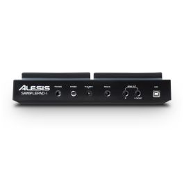 ALESIS SamplePad4 Instrumento de Muestreo y Percusión de 4 Pads con Biblioteca Integrada y Salida USB-MIDI