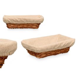 Cesta Rectangular Mimbre Madera Kipit 28X8CM (36 Unidades) Precio: 74.50000008. SKU: B1DS6G6AGT