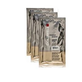 Set Trio, Goldwell, Oxycur Platin, Blanqueamiento, Polvo oxidante para el cabello, 3 uds, 30 g Precio: 26.8899994. SKU: B18TF8RD8B