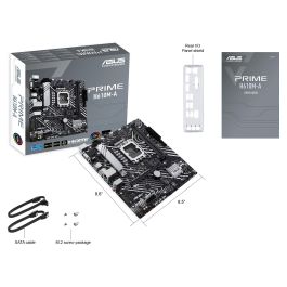 ASUS Prime H610M-A-CSM LGA 1700 DDR5 HDMI PCIe 4.0 4SATA3 USB3.2 MATX