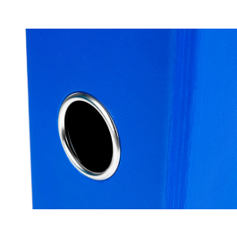 Liderpapel Archivador Folio 2 Anillas Mecanismo de Palanca 75mm Azul