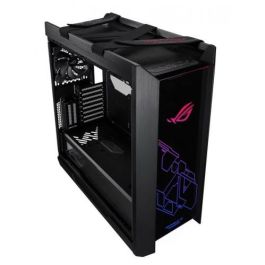 Caja Asus Rog Strix Helios Gx601,Atx Mid Tower,Rgb Vidrio Templado,Aluminio,2X2.5"/3.5"+4X2.5",Fan 3X140Mm+1X140Mm,1Xusb3.1 (Tipo C)+4Usb3.1+Audio+Micro (Negra)