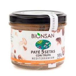 BIONSAN Paté Vegano de 5 Setas con Trufa Eco 105g - Champiñones, Boletus, Shitake, Reishi, Maitake y Garbanzos Precio: 4.4999999. SKU: B15Y3LGV26