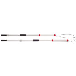 KVP Snarem Vara de Control Animal 150 cm de Aluminio Ligero con Agarre Antideslizante y Cable Aeronáutico Resistente, Color Verde