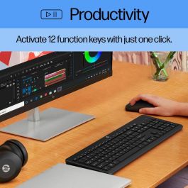 HP 230 Wireless Keyboard Black - SWE