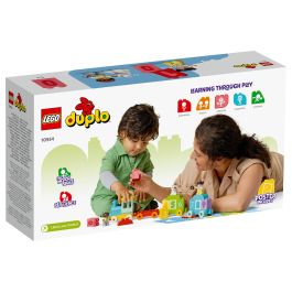 Lego Tren de los Números 10954, Juego de Construcción Educativo para Aprender a Contar, a Partir de 18 Meses, 23 Piezas