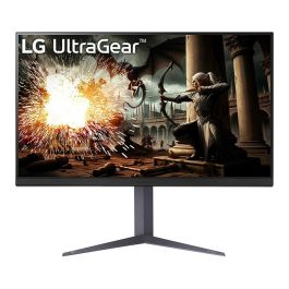 LG Monitor Gaming UltraGear 32" QHD IPS 180Hz 1ms, G-SYNC Compatible y AMD FreeSync, HDR400, Pantalla Sin Marco, Modelo 32GS75Q-B, Negro