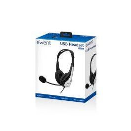 Auricular Ewent Ew3565 Con Microfono Auricular Ewent Ew3565 Con Microfono