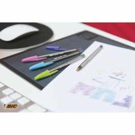 Set de Bolígrafos Bic Cristal Fun 921342 Multicolor 10 Piezas (10 Unidades) Set de Bolígrafos Bic Cristal Fun 921342 Multicolor 10 Piezas (10 Unidades)