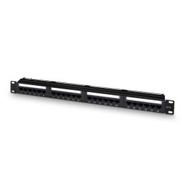 AISENS - PATCH PANEL DE 24 PUERTOS RJ45 CAT.6 UTP, 19 1U DUAL IDC, NEGRO Precio: 19.49999942. SKU: B16V8QVBZK
