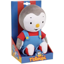 Jemini T'choupi Peluche con Gorra +/- 30 cm de Poliéster para Niño y Niña