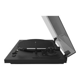 Teac TN-175-B Tocadiscos Vinilo Automático, Preamplificador Phono Integrado, 33 1/3 y 45 RPM, Color Negro, de la Serie Reference